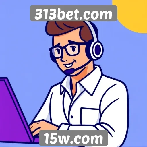 Como funciona o suporte ao cliente no 313bet.com