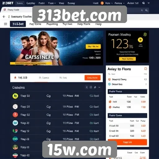 Análise da Interface do Usuário no 313bet